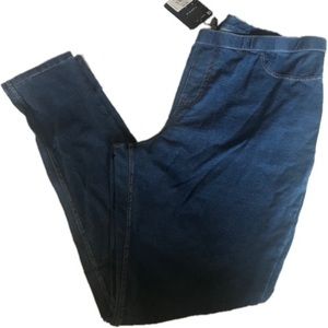 ME MOI medium wash denim jeggings size L / XL D1